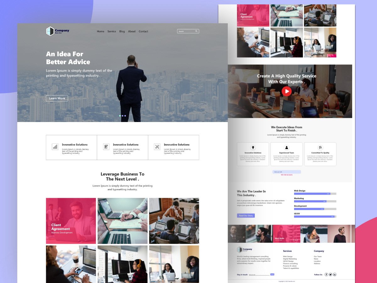 Multipurpose-Creative-Digital-Agency-Website-Design-Template